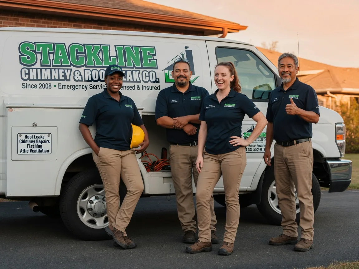 Chimney flashing repair company in Geneva, MN
